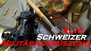 Alte Schweizer Militärausrüstung