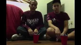 Pitch Perfect Cups Cover- Luis & Sam