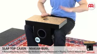 Slap Top Cajon - Makah-Burl - TOPCAJ1MB