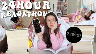 I tried reading for 24 HOURS! 📚🕐 (I read 6 BOOKS) | Ella Rose Reads