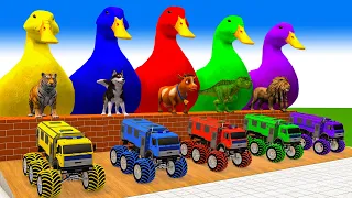 5 Giant Duck, Monkey, Piglet, chicken, dog, cat, lion, cow, Sheep, Transfiguration funny animal 2023