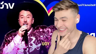 Gustaph - Because Of You | Belgium 🇧🇪 Eurovision 2023 HONEST REACTION