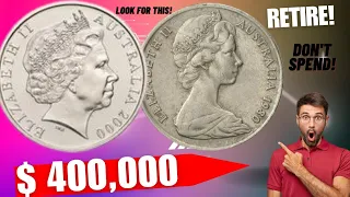 Ultra Elizabeth 10 cents Rare Australia 10 Cents Coins worth A lot of money!Coins worth money!