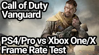 Call of Duty Vanguard PS4/Pro vs Xbox One X/S Frame Rate Comparison