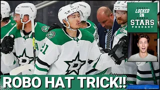 Jason Robertson's Hat Trick leads Dallas Stars past Edmonton Oilers in Game 3!