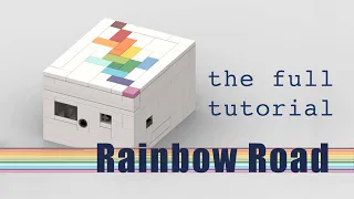 Full Tutorial: Building the Too Clever RAINBOW ROAD Lego Puzzle Box - Level 9 (Hard)