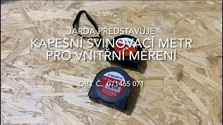 Würth / Měřící technika: KAPESNÍ SVINOVACÍ METR PRO VNITŘNÍ MĚŘENÍ