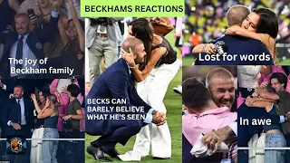 David Beckham & Wife Were Lost For Words as They Watched Messi Lifted Their First Trophy