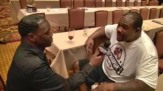 Riddick Bowe predicts a fight between himself and Mike Tyson