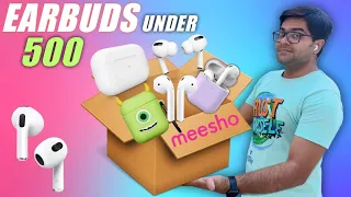 I Tested Earbuds Under 500 from Meesho 🤑🤑 Shocking Results 😱😱