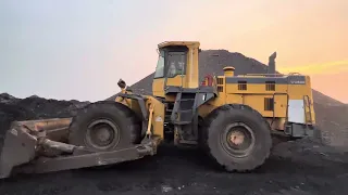 Komatsu WA 600 WHEEL LOADER MACHINE ECL coal mine Chitra