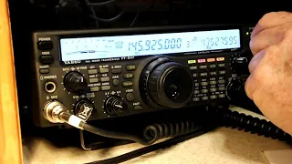 Yaesu FT-847 in satellite mode