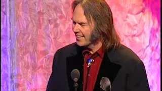 Eddie Vedder Inducts Neil Young into the Rock and Roll Hall of Fame