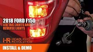 2018 F150 SUPER BRIGHT LED Reverse, Blinker and Brake Light Bulbs Upgrade Install