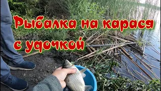 Рыбалка на карася с поплавочной удочкой