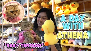 A DAY WITH ATHENA (TENYANG) | ZEINAB HARAKE