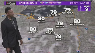 Northeast Ohio weather forecast: The heat continues; weekend storm chances