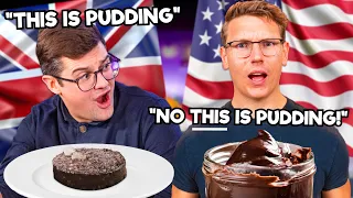 UK vs USA Food Fight | 5 Dishes, SAME name VERY Different! ft @mythicalkitchen​ ⁠@TastingHistory