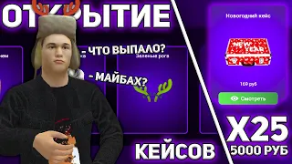 ОТКРЫТИЕ НОВОГОДНИХ КЕЙСОВ НА МАТРЕШКА РП! ЧТО ВЫПАЛО?! CRMP MOBILE