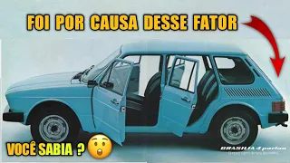 A história da vw Brasília. O belo hatch que teve a sua trajetória encerrada por causa de um fator