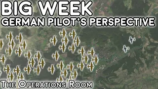 The REAL Masters of the Air - Big Week - The German Pilot's Perspective - Animated