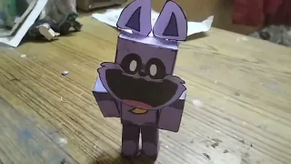 Catnap Papercraft From Poppy Playtime Chapter 3