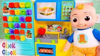 Learn the Alphabet with Cocomelon Kitchen and Pretend Play Cooking