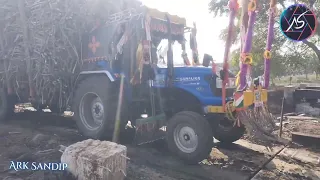 Sonalika Tractor 💙 sugar heavy load 💪 New 2024 || 30 tan| 21 sugar #trending #tractorvideo