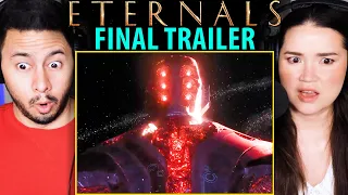 Marvel ETERNALS | Final Trailer Reaction & Breakdown | Jaby Koay & Achara Kirk!