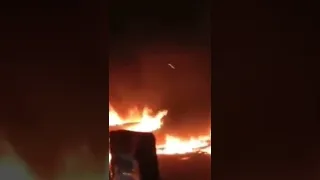 Russian Ukrainian war Resistance by Molotov cocktail