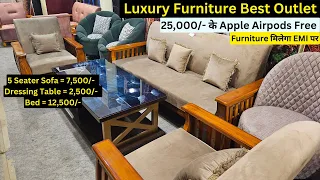 Luxury Furniture Best Outlet in Delhi ,Sofa ,Bed ,Table सब मिलेगा आधे रेट में #furniture#homedecor