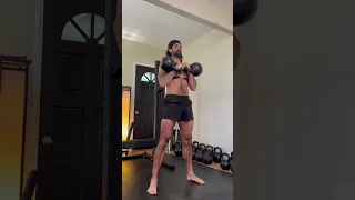 Double Kettlebell Snatch: 24kg