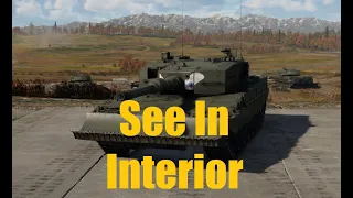 The Interior in War Thunder is actually modeled