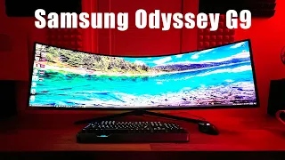 Samsung Odyssey G9 Gaming Monitor Review - HOLY SH#T