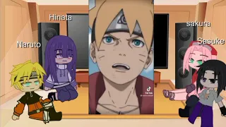 Naruto react boruto and sarada