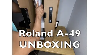 Roland A-49 Unboxing, D-Beam, Modulation Wheel trial, and Review