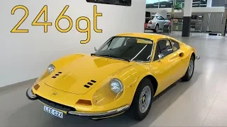 Ferrari Dino 246 GT Classic Car Review - Back from Restoration