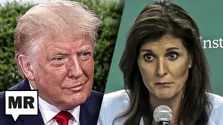 Nikki Haley Jumps Back On Trump's Train