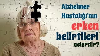 Bir Dakikada: Alzheimer Hastalığının erken belirtileri nelerdir?