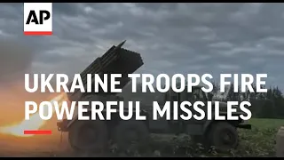 Ukraine troops fire powerful missiles to repel Russians