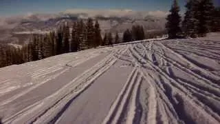 Skiing Snowmass Cirque