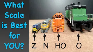 What is the Best Scale of Model Trains for YOU?