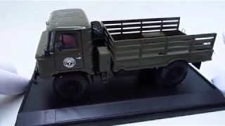 Обзор модели ГАЗ-66-02 Ad Modum в масштабе 1/43