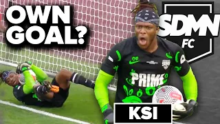 PRO GOALKEEPER REACTS TO KSI SIDEMEN CHARITY MATCH