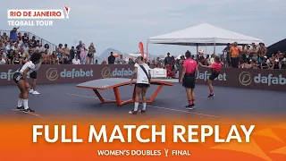 Teqball Tour - Rio de Janeiro | Women's Doubles, Finals | V.Mendes,V.Moraes vs G.Kota,K.Acs