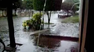 Chuva em Santa Luzia PB 09.05.2009