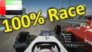 F1 2012 Abu Dhabi 100% League Race