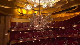 At The Metropolitan Opera Before The Start of the Performance