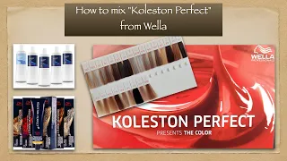 Koleston Perfect Tutorial. All about permanent hair color Koleston Perfect by Wella