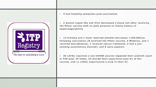 COVID-19 Vaccination in Adults with Immune Thrombocytopenia (ITP)